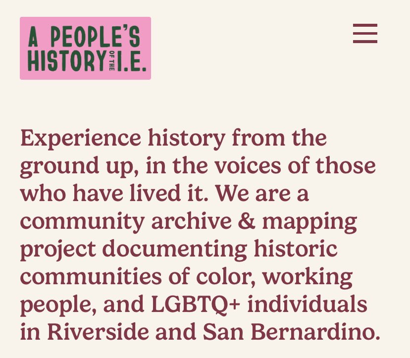 👀 Attention IE educators, this site has lots of valuable resources connected to our community. Make sure to check it out. peopleshistoryie.org