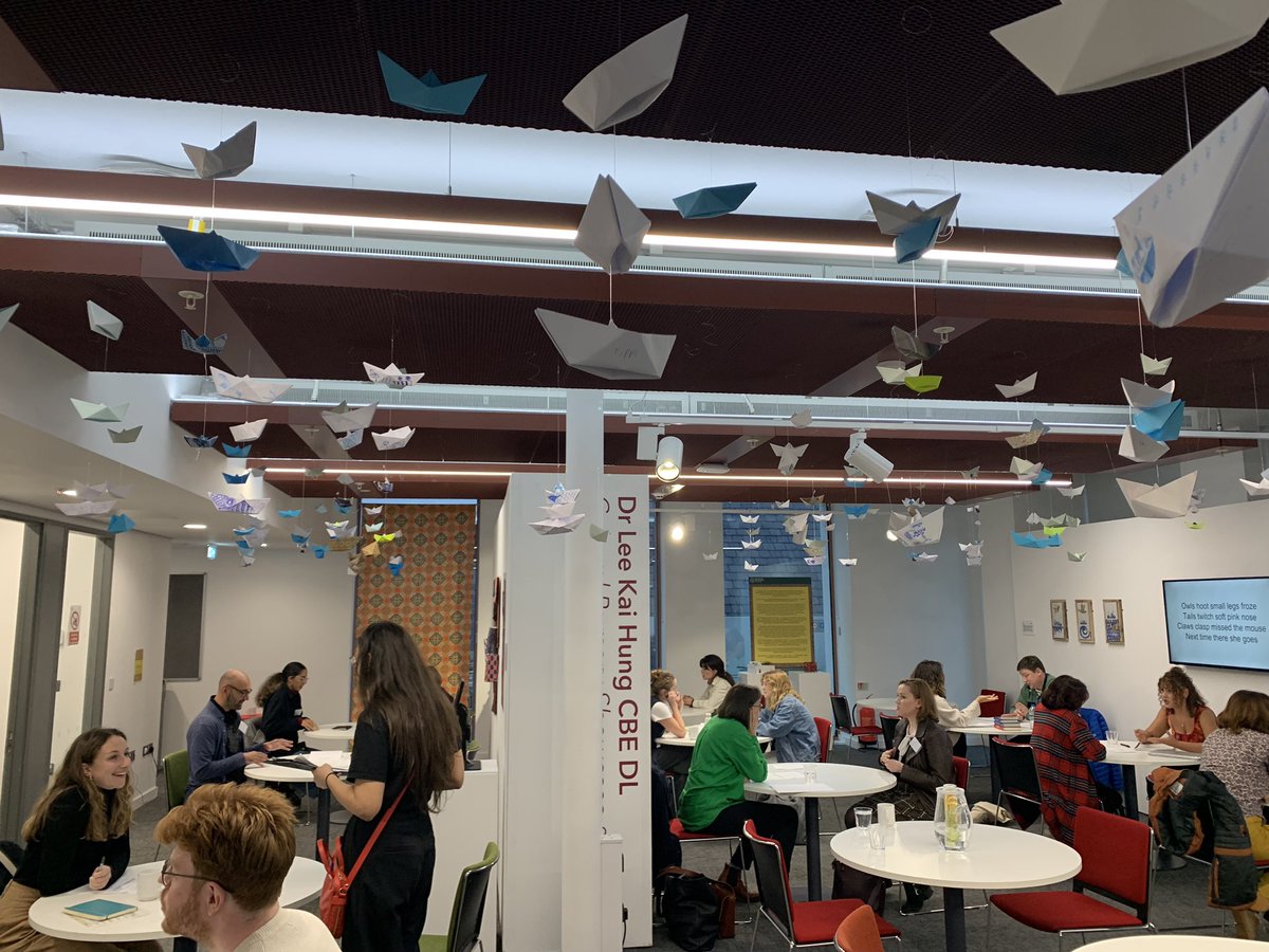 commapress's tweet image. Thanks to all of the agents and editors who lent their time and experience for #NCWID23 the pitching room was absolutely buzzing today!