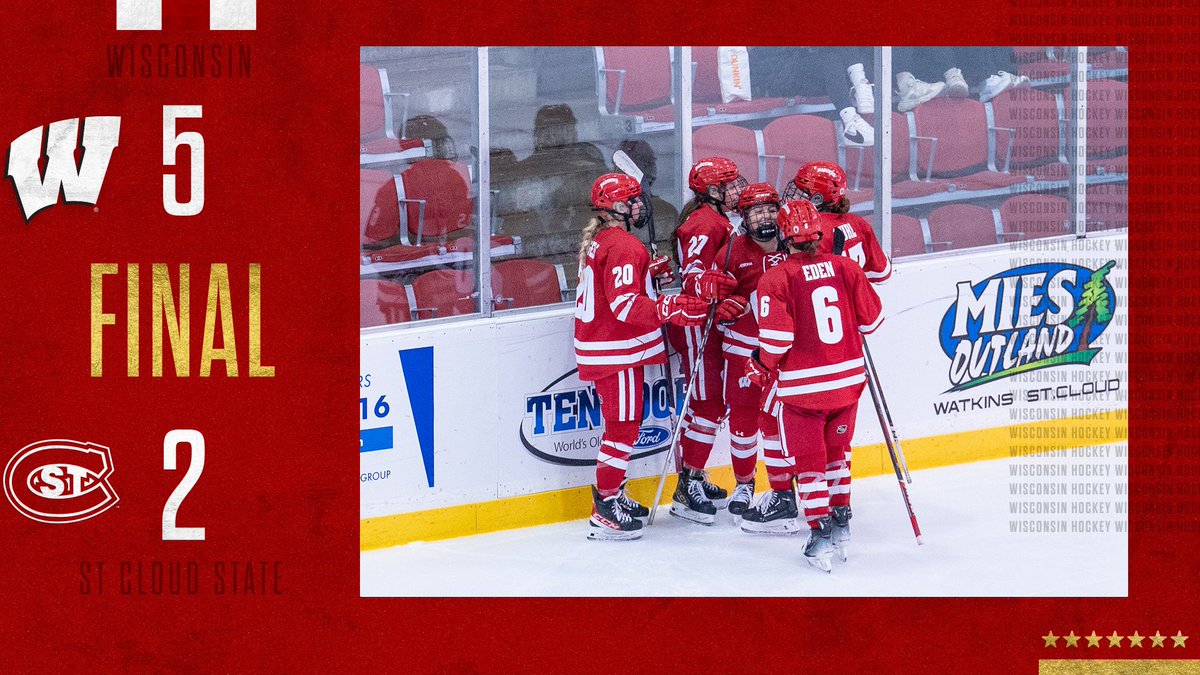 Wisconsin Hockey tweet media