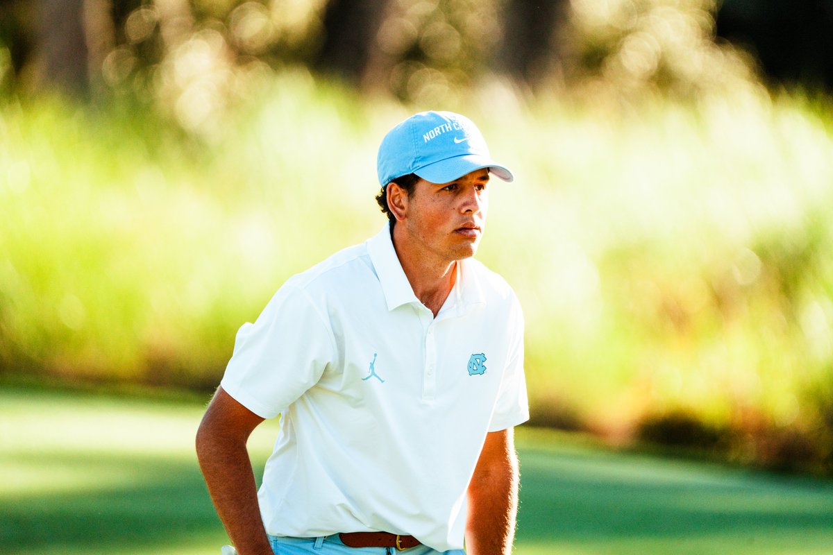 Two-under 70 today and Dylan Menante is fifth at the Pan Games with 18 holes to play. Is 11 under through three rounds, only five off the lead. #GoHeels