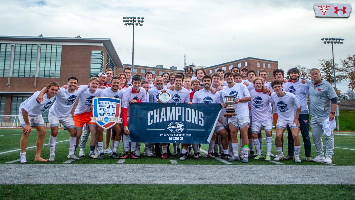 Dropping another photo of your 2023 <a href="/NEWMACsports/">NEWMAC</a> Champions, <a href="/WPIMSoccer/">WPI Men's Soccer</a> 😎🏆

WPI advances past Babson in shootouts 3-2 at H. Carr Field‼️

Catch us in the NCAA Tournament ⏭️

Peep the read for more action 👀
📰↠tinyurl.com/5dmxm4wt

🏆𝚡⚽️𝚡🐐
#GoatNation #d3soccer