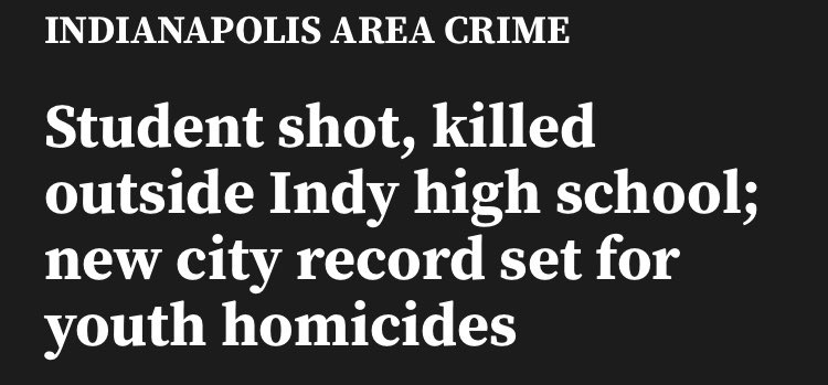 RickFOP86's tweet image. REALITY SETS IN: As headline after headline confirms Surging Violence and Victimization of Juveniles in INDY, remember👇

🔴 Scenario created by Officials + Propagandists who destabilized system by design 2019-2020

🚫 NO accountability for Juveniles or their parents #SowAndReap