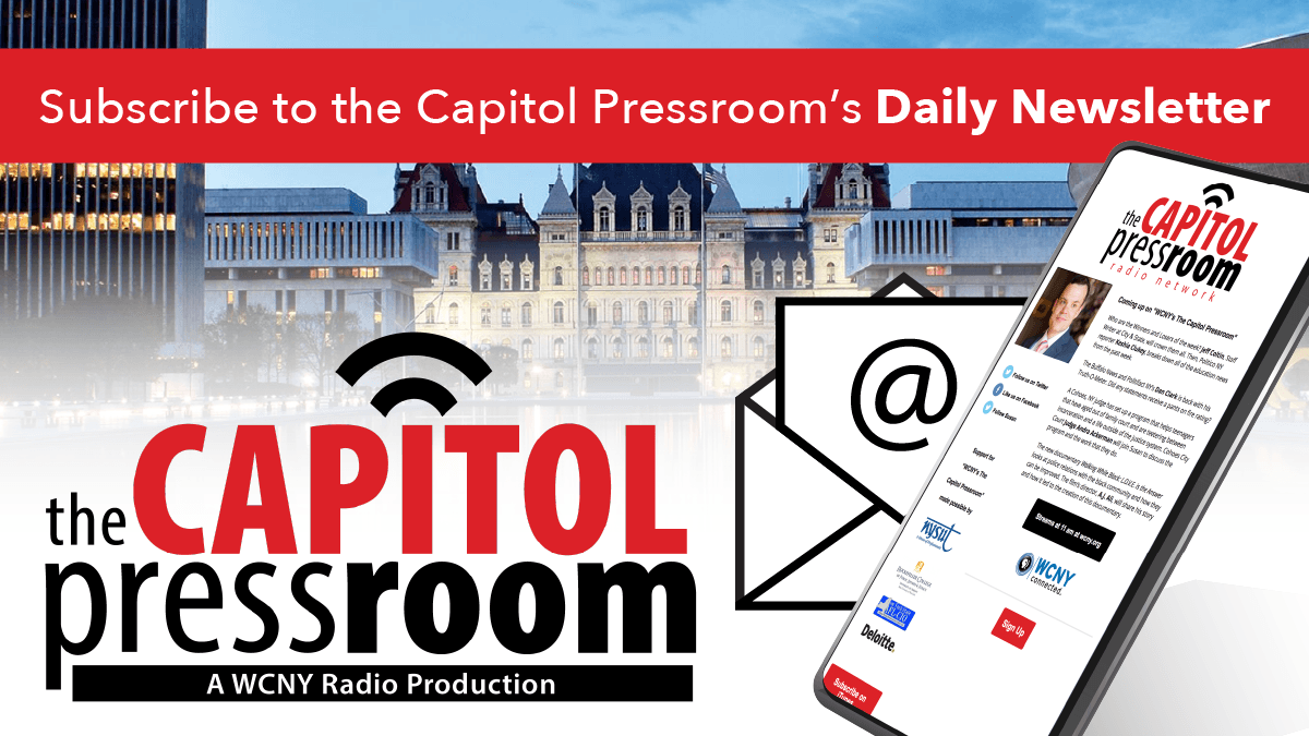 CapPressRoom's tweet image. The daily @CapPressRoom newsletter gives you a rundown of our upcoming guests and catches you up on earlier interviews.
Sign up ➡️ wcny.us13.list-manage.com/subscribe?u=e1…