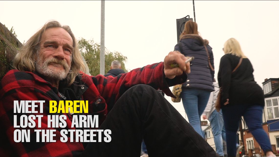 Meet Baren - lost his arm but is still on the streets - coming soon .
.
.
.
.
.
.
.
.

#norwich #eastanglia #homeless #norwich #norfolk #norwichcity #football #norwichlife #premierleague #ncfc #uk #suffolk #norwichbusiness #norwichlanes #norwichbloggers #norwichphotographer