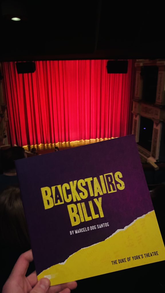 🎭 Backstairs Billy 🎭 
#BackstairsBilly #PenelopeWilton #LukeEvans #DukeOfYorksTheatre  #WestEnd #LondonTheatre #TheatreLover #TheatreGeek #TheatreIsLife #AshliesBirthday