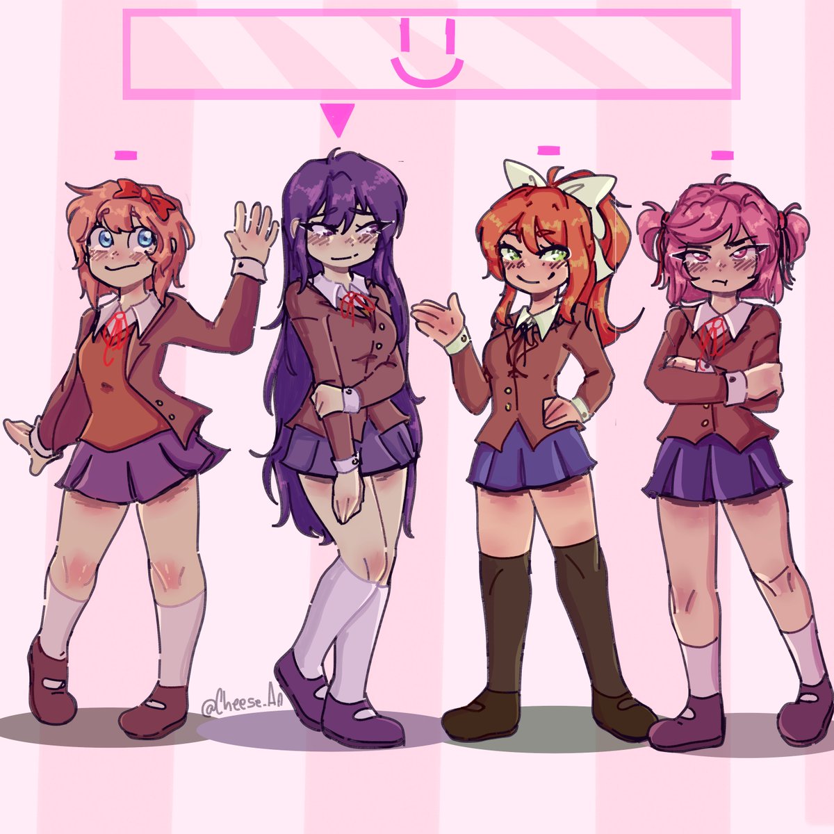 Cheese_Aa__'s tweet photo. they're adorable! the girls of doki doki literature club

(this is really old lol)

#DokiDokiLiteratureClubPlus #DokiDokiLiteratureClub #ddlc #Monika #ddlcnatsuki #ddlcmonika #ddlcyuri #ddlcsayori https://t.co/Kzp4cjDkgD