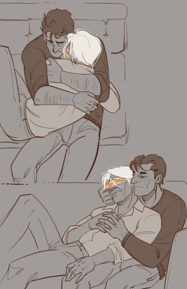 Lynx_the_artist's tweet image. Due to the fact that N has been sitting tight on dubious nootropics and stimulants in recent years, it has become difficult to give it up, so Dr. Rider ordered him to take a 2-weeks vacation. N had already ruined his health, no need to aggravate the situation.
#thestanleyparable