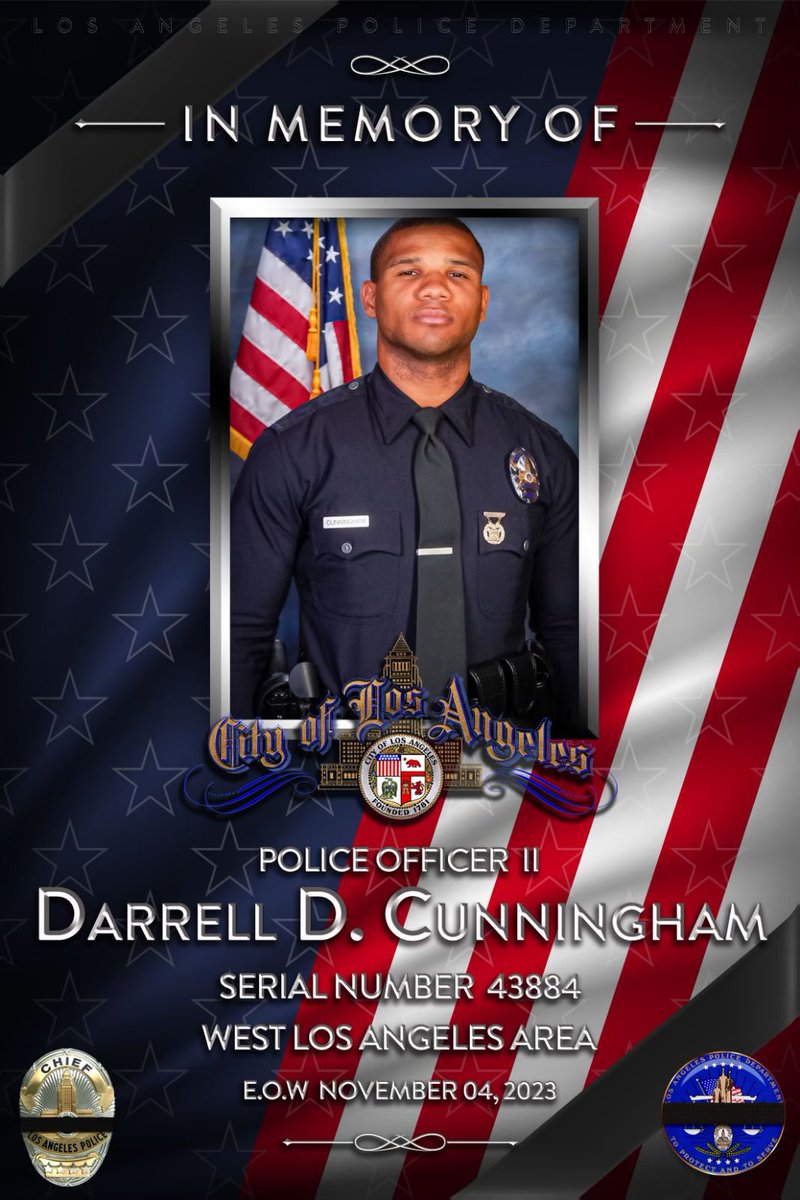 John Thomas (@chiefjlt) on Twitter photo On behalf of the entire <a href="/UCPDLA/">UCLA Police Department</a>, we extend our prayers & condolences to <a href="/LAPDWestLA/">LAPD - West Los Angeles</a> Officer Cunningham’s Family & that of his friend. As a fellow peace keeping colleague of our community, we thank him for his service & will continue with & keep his legacy of service alive. #Hero On behalf of the entire <a href="/UCPDLA/">UCLA Police Department</a>, we extend our prayers & condolences to <a href="/LAPDWestLA/">LAPD - West Los Angeles</a> Officer Cunningham’s Family & that of his friend. As a fellow peace keeping colleague of our community, we thank him for his service & will continue with & keep his legacy of service alive. #Hero