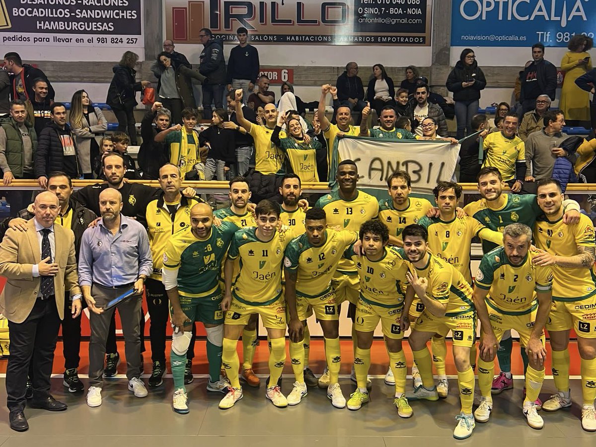 🗺️ Cambil-Noia: 992 kilómetros 

👏 ¡Enormes! ¡Siempre acompañados!

#SomosJaén💛