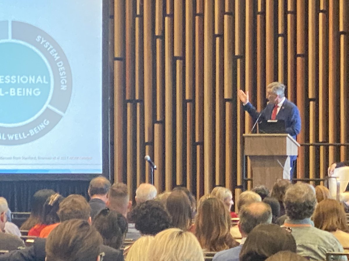 Work life balance  is tough for those who work in healthcare but <a href="/MikeGoodMD/">Michael L. Good, MD</a> describes the Home for Dinner program at <a href="/UofUHealth/">University of Utah Health</a> to focus on work life balance and burnout prevention. #AAMC23