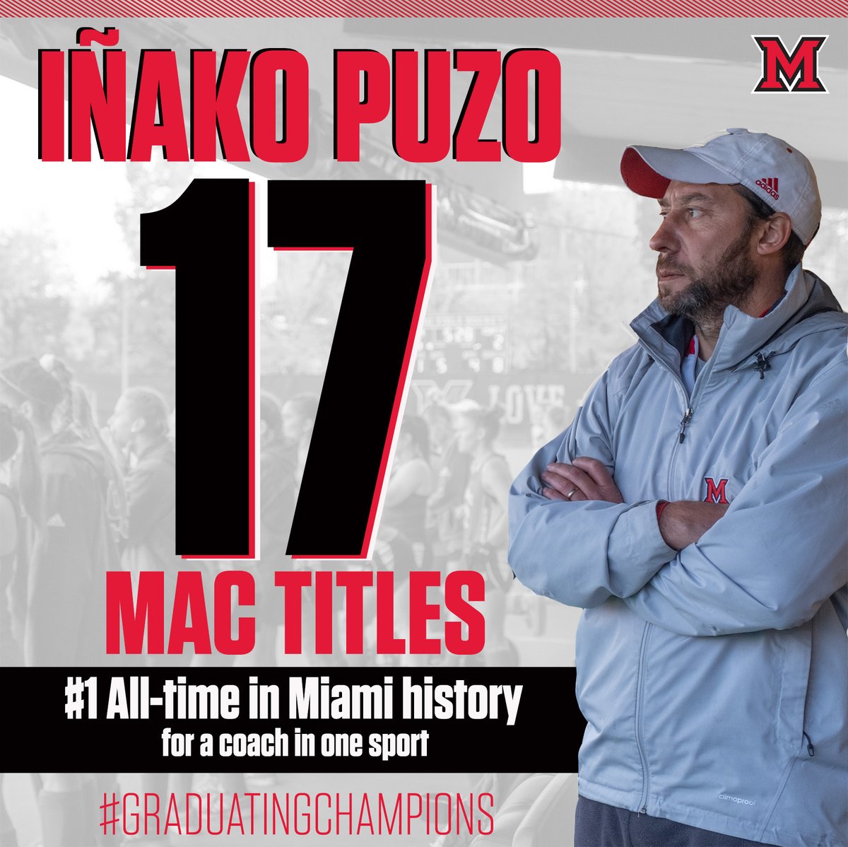 With today’s victory, Iñako Puzo set his 4th MAC record with his 12th consecutive MAC post-season win. He also extended his consecutive MAC FH titles streak (13) & consecutive MAC FH Tournaments won (6). He’s already won the most NCAA tournament games (4) in MAC FH history.