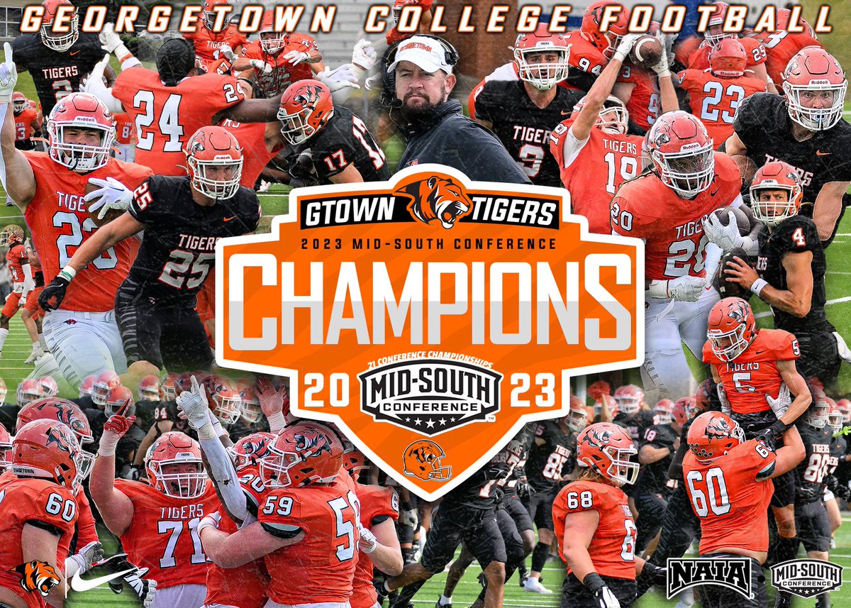 🏆𝟐𝟎𝟐𝟑 𝐌𝐒𝐂 𝐂𝐨𝐧𝐟𝐞𝐫𝐞𝐧𝐜𝐞 𝐂𝐡𝐚𝐦𝐩𝐢𝐨𝐧𝐬🏆 The Tigers now have 21 Conference Championships!🏆 #TigerPride🐅 | #1and0