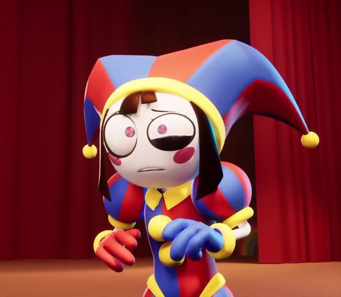 so if i cosplay pomni are you guys gonna be able to act normal (the correct answer is no btw) https://t