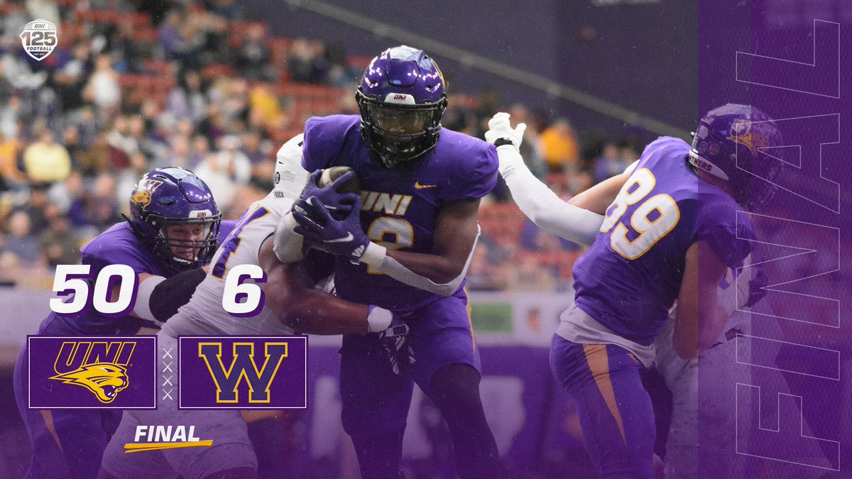 A big one inside the UNI-Dome today!  

#EverLoyal #UNIFB125 #1UNI