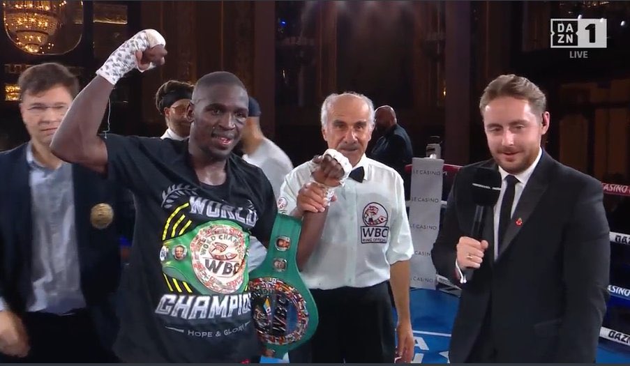 BoxingArab's tweet photo. فوز آخر في موناكو لـ الفرنسي سليمان سيسوكو ضد المكسيكي إساياس لوسيرو ويتحفط بحزام:
WBC Silver Welter @Souleymane_C

#CissokhoLucero 

#CordinaVazquez https://t.co/mgQs0BcTYc