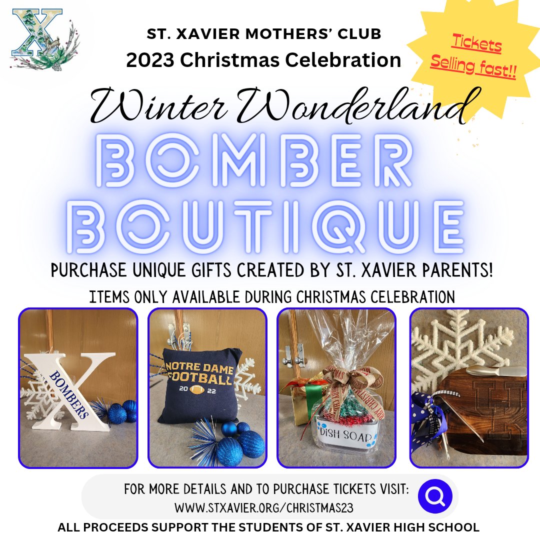 XMothersCLUB's tweet photo. Bomber Boutique gifts are only available at Christmas Celebration.  Get your holiday shopping done early!  https://t.co/DaAAOAbULZ https://t.co/9mzOLrV9n9