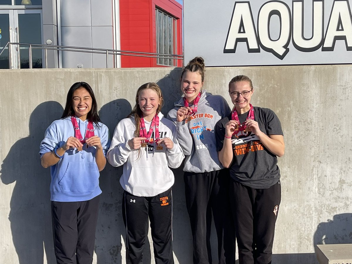 This group had a dream day! Broke 3 school records!!