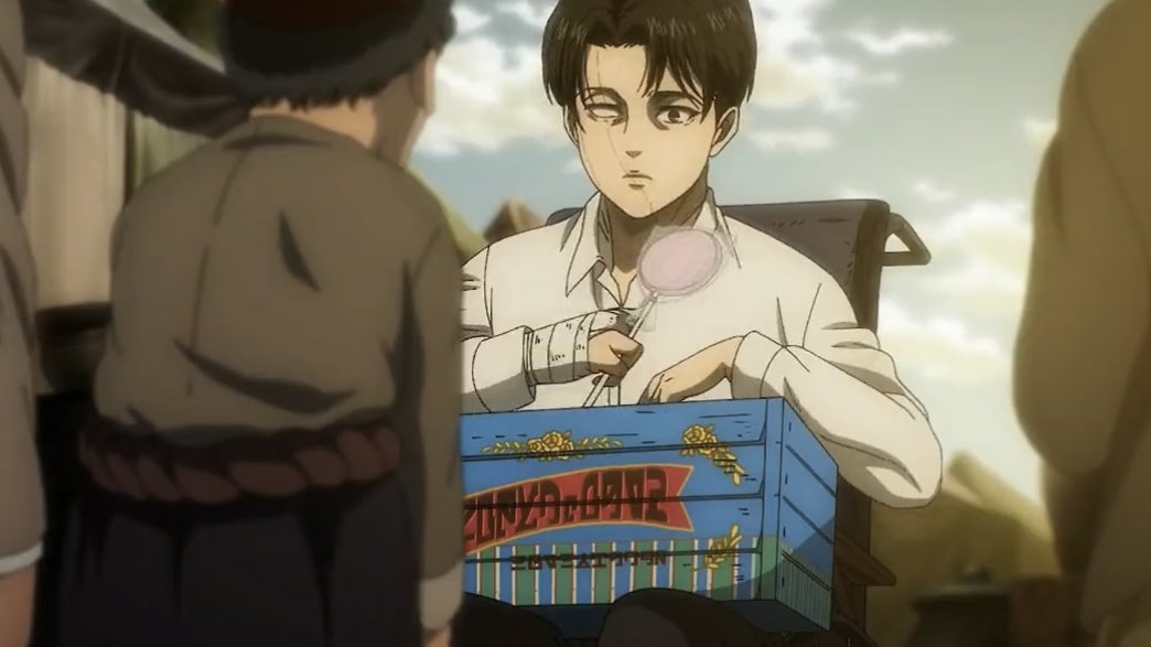 when levi was a kid he knew nothing but pain, suffering and loneliness ...