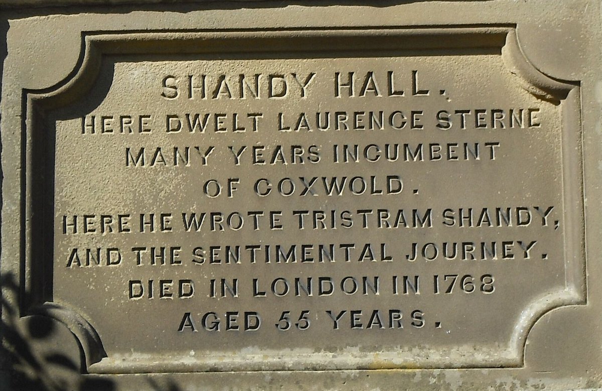 Tristram Shandy - 305 today! Born, Laurence Sterne writes, on 5th Nov 1718. A birthday present to support the work at Shandy Hall which promotes both of them, would be gratefully recieved and can be given here: #OTD #OnthisDay laurencesternetrust.org.uk/join-in/donati…