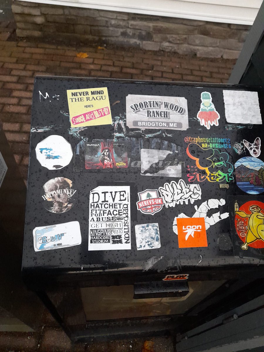 NERevsUK's tweet photo. There might be a few more #NERevs    UK stickers knocking about North Conway NH, Portland ME, Salem MA and Boston MA https://t.co/DeKgELi3EE