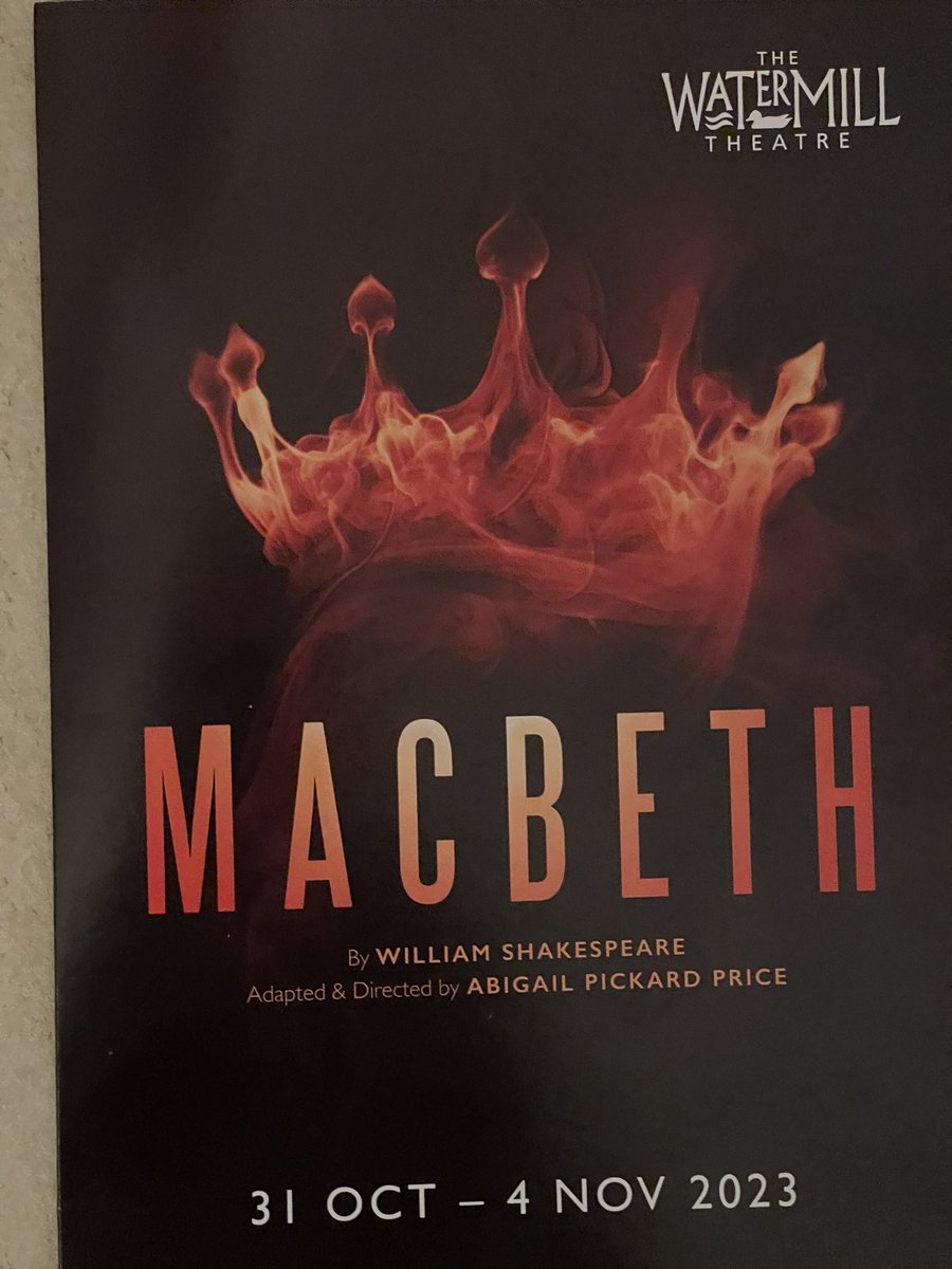 Tony Penny (@antoin_og) on Twitter photo A brilliant innovative performance of #Macbeth at <a href="/WatermillTh/">Watermill Theatre</a> last night. Fantastic actor-musicians Liam Bull, Jimmy Chambers & Thuliswa Magwaza performing everything (acting, singing, playing music) and then staying after for a fascinating Q&A. Thank you and well done! ๐ญ๐๐๐ A brilliant innovative performance of #Macbeth at <a href="/WatermillTh/">Watermill Theatre</a> last night. Fantastic actor-musicians Liam Bull, Jimmy Chambers & Thuliswa Magwaza performing everything (acting, singing, playing music) and then staying after for a fascinating Q&A. Thank you and well done! ๐ญ๐๐๐