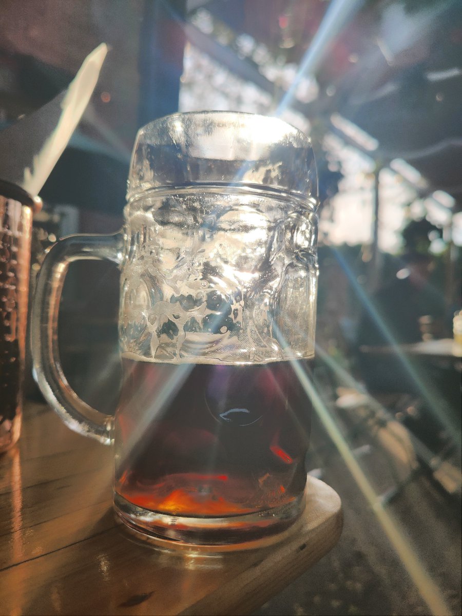 Enjoying a dunkel at <a href="/GemutBiergarten/">Gemüt Biergarten</a>. Everything we've tried has been excellent.