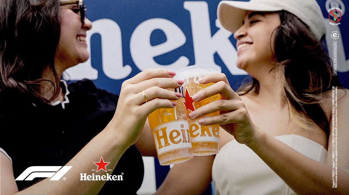 Em Interlagos, sustentabilidade e velocidade fazem dobradinha: todos os nossos copos no Heineken® Village são reutilizáveis. ♻️ Um jeito prático e responsável de reabastecer seu copo enquanto curte a corrida. 🍻 #HeinekenNaF1 #HeinekenVillage #AprecieComModeração