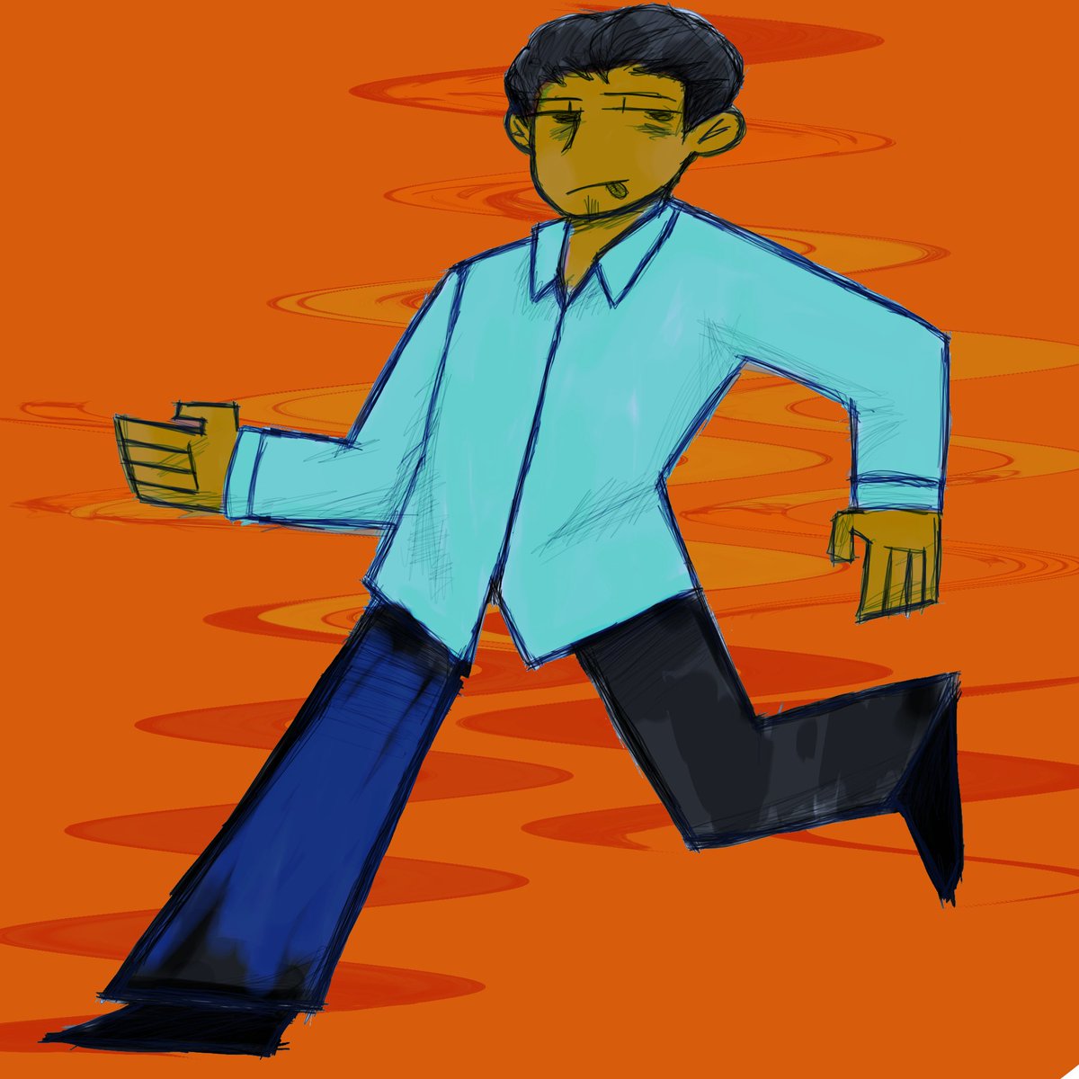 harp00ns's tweet image. silly lookin stanley #TheStanleyParable #tsp #tspud