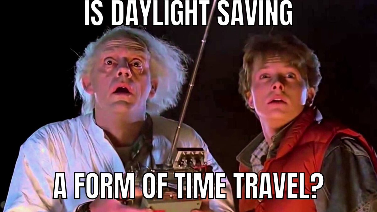 🤷‍♀️ #DontForget #DaylightSavingEnds