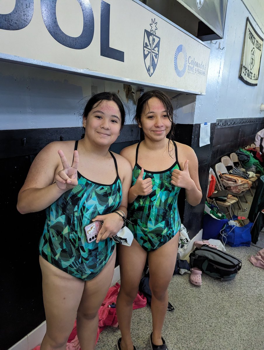 Another sectional marks the end of our season and sadly the last meet with both Andrade sisters. Thanks girls Jocelin and Rubi! #Sennsational #Sennpride #Weareone