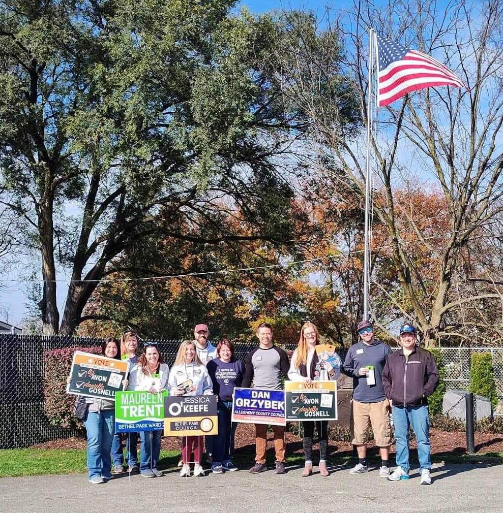 We had a couple phenomenal GOTV canvasses in Upper St. Clair and Bethel Park today! Together we contacted over 1,200 people about Tuesday's election!