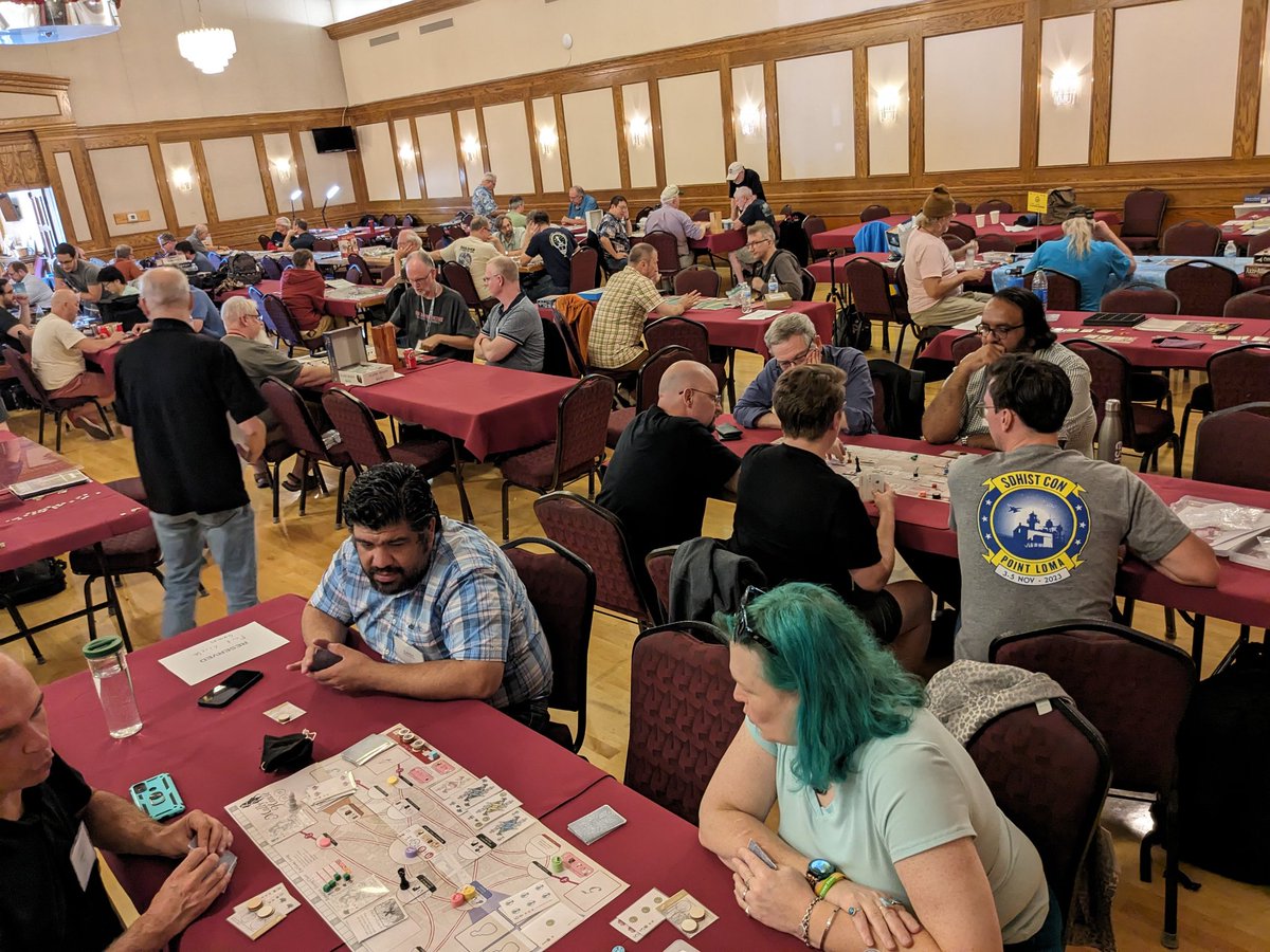 colewehrle's tweet image. Drew and I are running two tables of Molly House #sdhistcon @SDHistCon