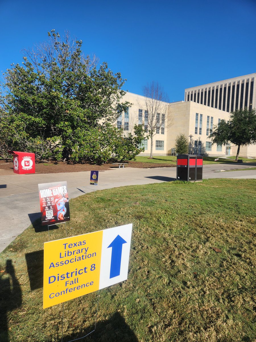 My Nov. PD, thanks to @pomslibrary: @txladistrict8 Fall Conference @UHoustonLib Inspired words by Deborah D.E.E.P. Mouton. Learning from @harriscountypl @LWVCyFair  @HMHou #FreedomtoRead #FREADom #Bibliotherapy #LifelongLearner @HISDLibraryServ @pto_memorial @MemorialElm