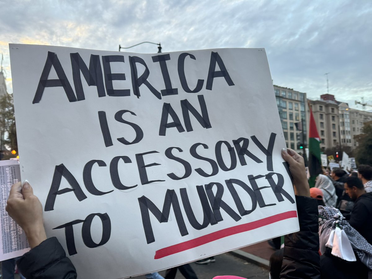 ChuckModi1's tweet photo. Mood in Washington DC #FreePalestine https://t.co/oKRZLzWeeF