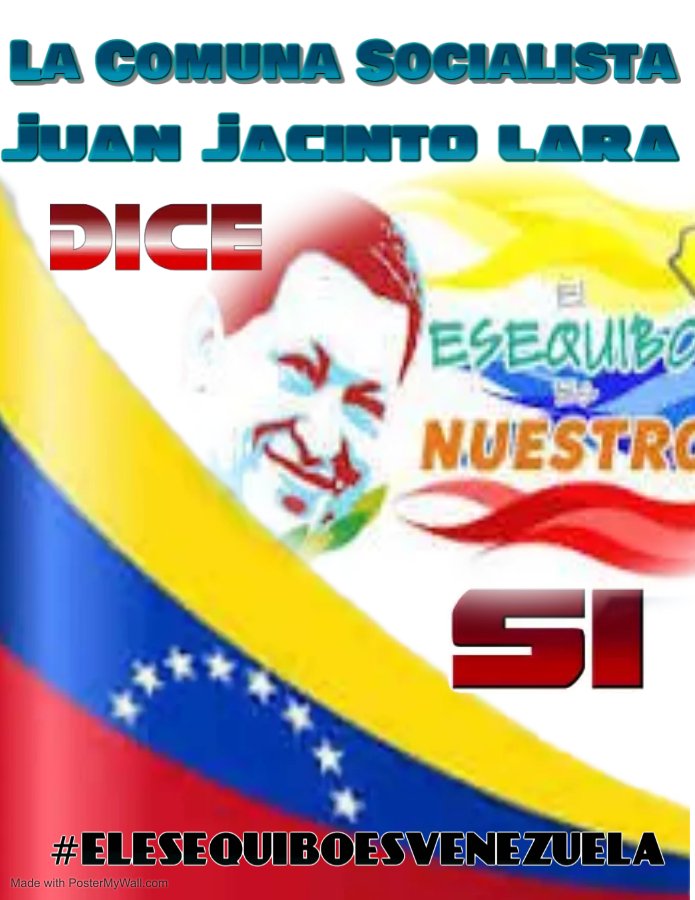 #4Nov | 🇻🇪 📢 ¡ETIQUETA DEL DÍA! ▶️ 

#5VecesSíPorMiEsequibo
#soycomunicadorclapactivo
¡Todos por la defensa de nuestra soberanía!