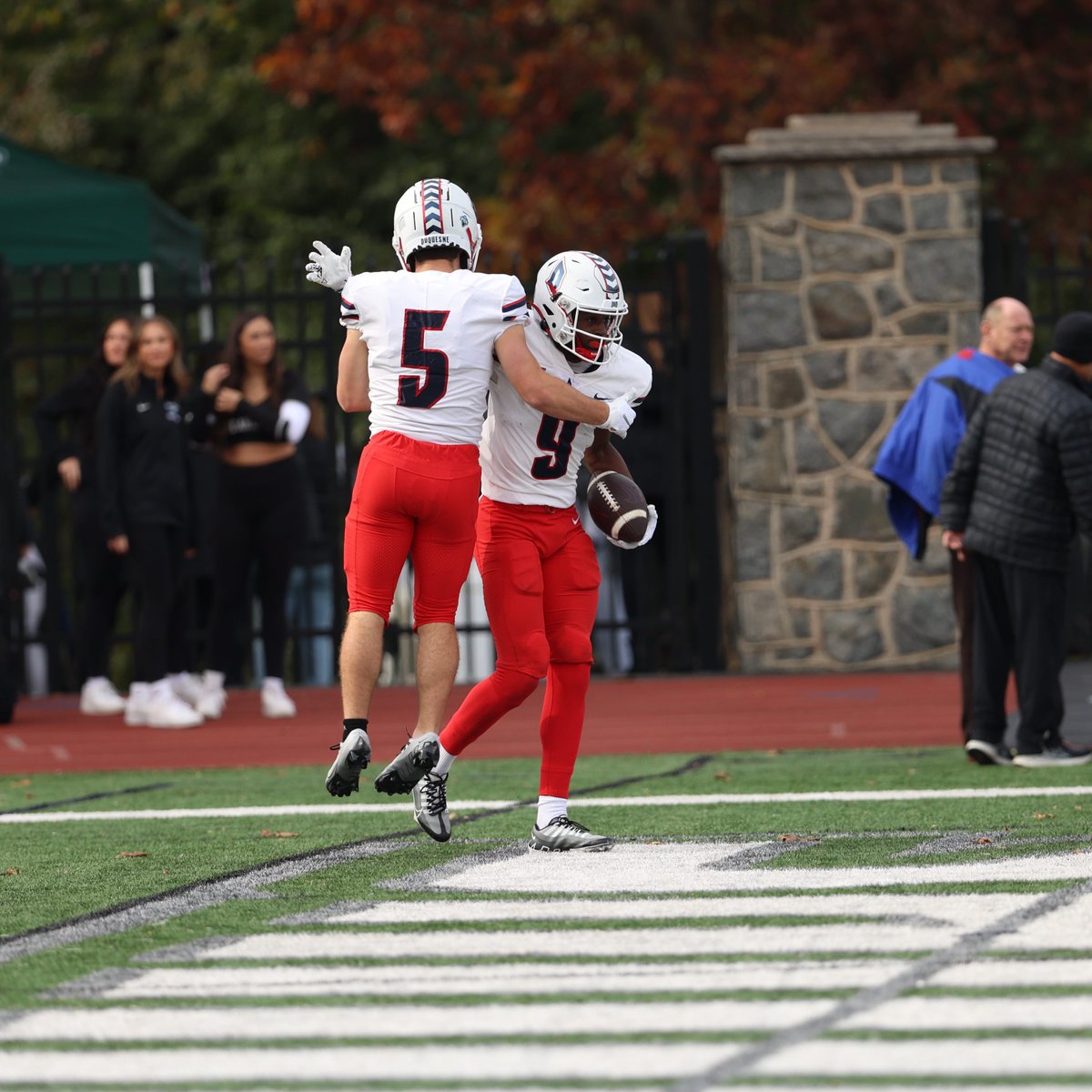 Duquesne Football (@duqfb) on Twitter photo โ
 Clinched at least a share of our 6th NEC title
โ
 Off to best start ever since joining the NEC
๐ฅ๐๐๐๐ฃ & ๐ฆ๐ง๐๐ง๐ฆ: bit.ly/49jUkc6
#GoDukes | #NECFB โ
 Clinched at least a share of our 6th NEC title
โ
 Off to best start ever since joining the NEC
๐ฅ๐๐๐๐ฃ & ๐ฆ๐ง๐๐ง๐ฆ: bit.ly/49jUkc6
#GoDukes | #NECFB