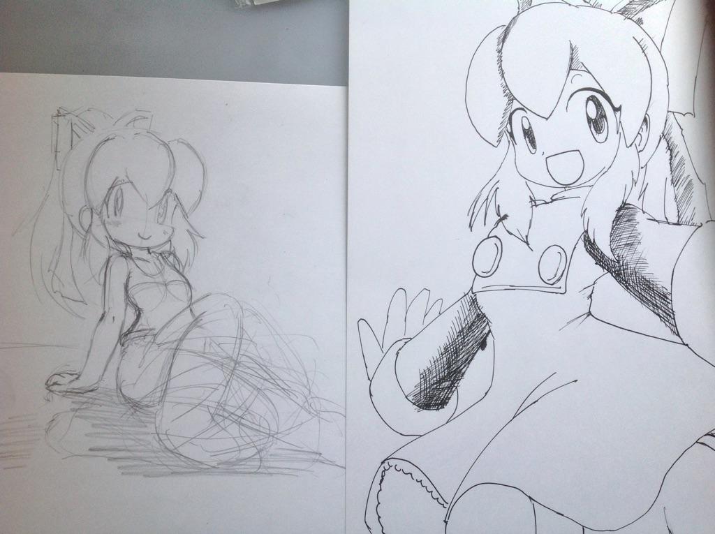 #お前らロボット所持解禁されたら何持つの 過去絵ですみませんが 
