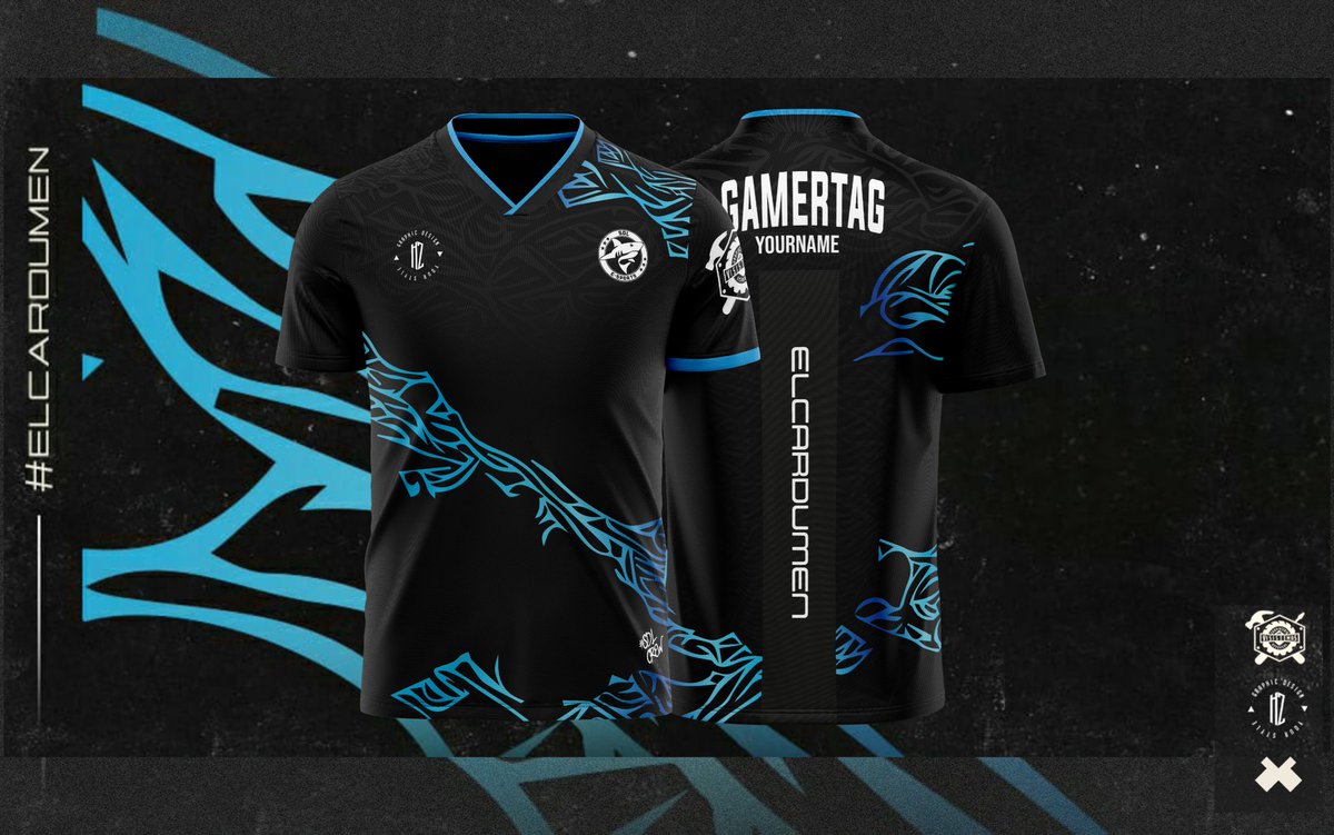 Estamos muy contentos de presentar de manera oficial nuestra nueva #Jersey 🦈

Diseño por <a href="/Samhz9/">HZ Game</a>

#SDLCREW #ELCARDUMEN #esports #Gamign #Jersey