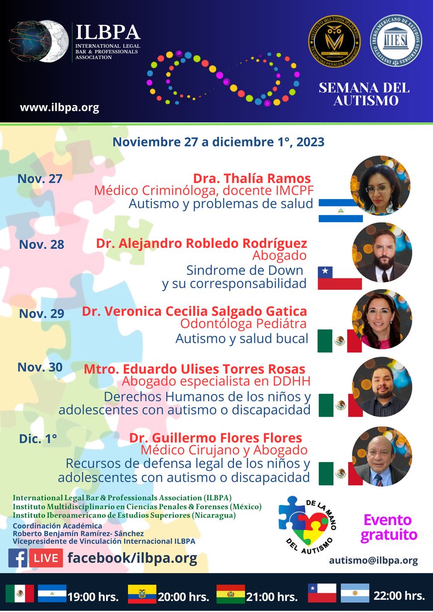 ilbpaorg's tweet image. EMANA DEL AUTISMO ILBPA
Especialistas en el tema.
Registro: forms.gle/M7MqqQ5w98gFVY…