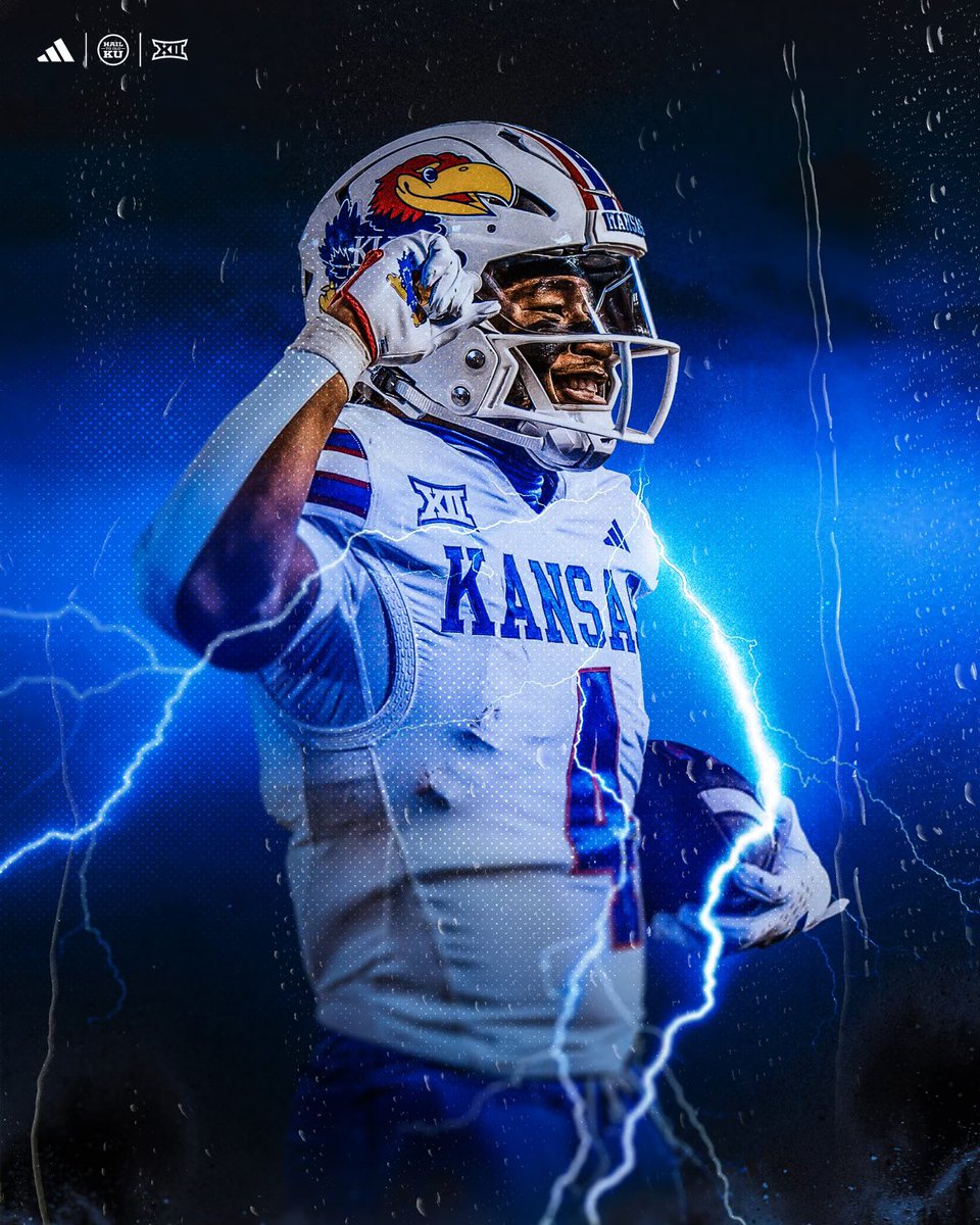 Kansas Football (@ku_football) on Twitter photo 7-2. Keep going. ⚡️ 7-2. Keep going. ⚡️