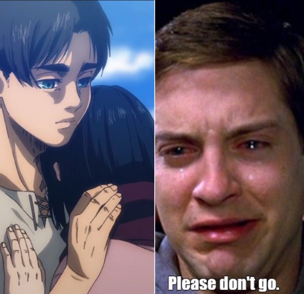 Wiame7_'s tweet photo. Isayama The Cruel gave us a taste of heaven and took it away from us
#shingeki
#AttackonTitanFinalSeason https://t.co/YRITehuX9S