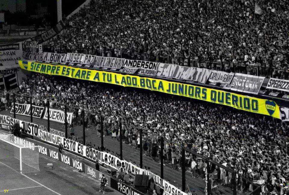 Siempre estaré a tu lado Boca Juniors querido.