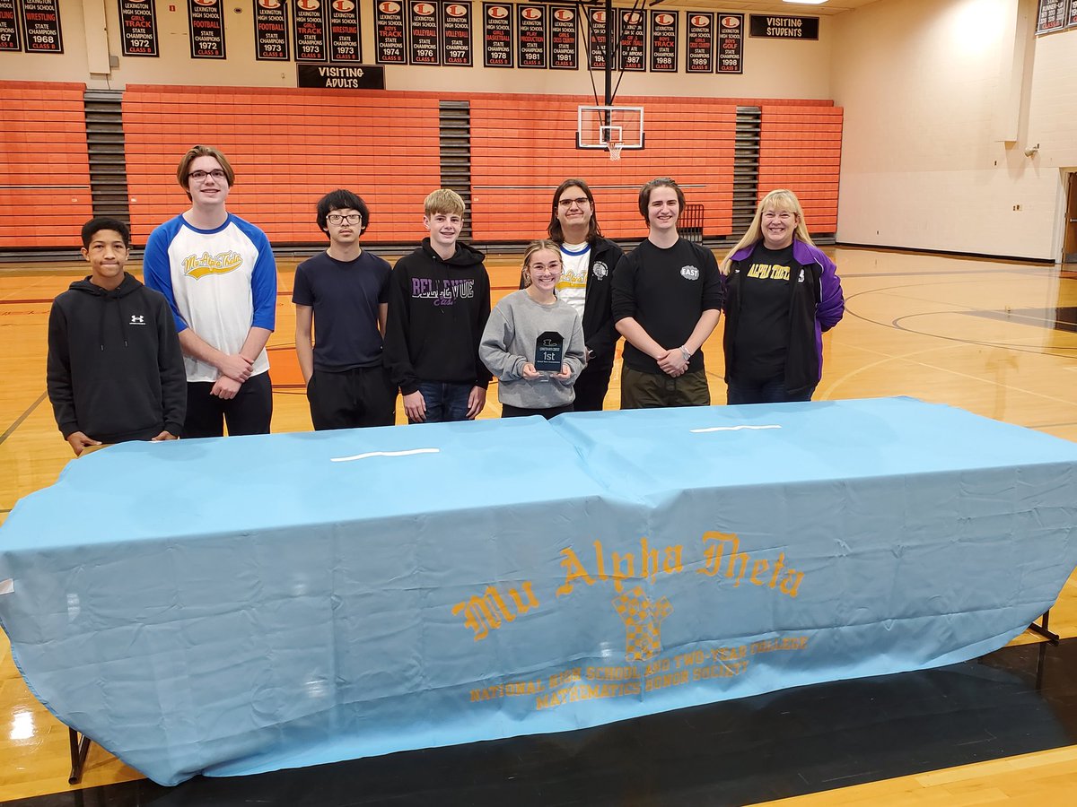 SBMathClub's tweet image. 2023 Lexington High School #mualphatheta Math Contest Sweepstakes Results 
1st @beast_mu 
2nd @LexSchools
3rd @Wahoo_Public 

@scbpubschools
#gobearcatmath 
@MATNatlOffice