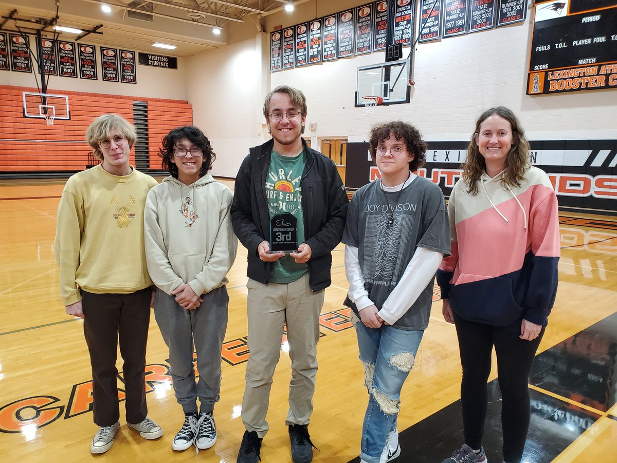 SBMathClub's tweet image. 2023 Lexington High School #mualphatheta Math Contest Sweepstakes Results 
1st @beast_mu 
2nd @LexSchools
3rd @Wahoo_Public 

@scbpubschools
#gobearcatmath 
@MATNatlOffice