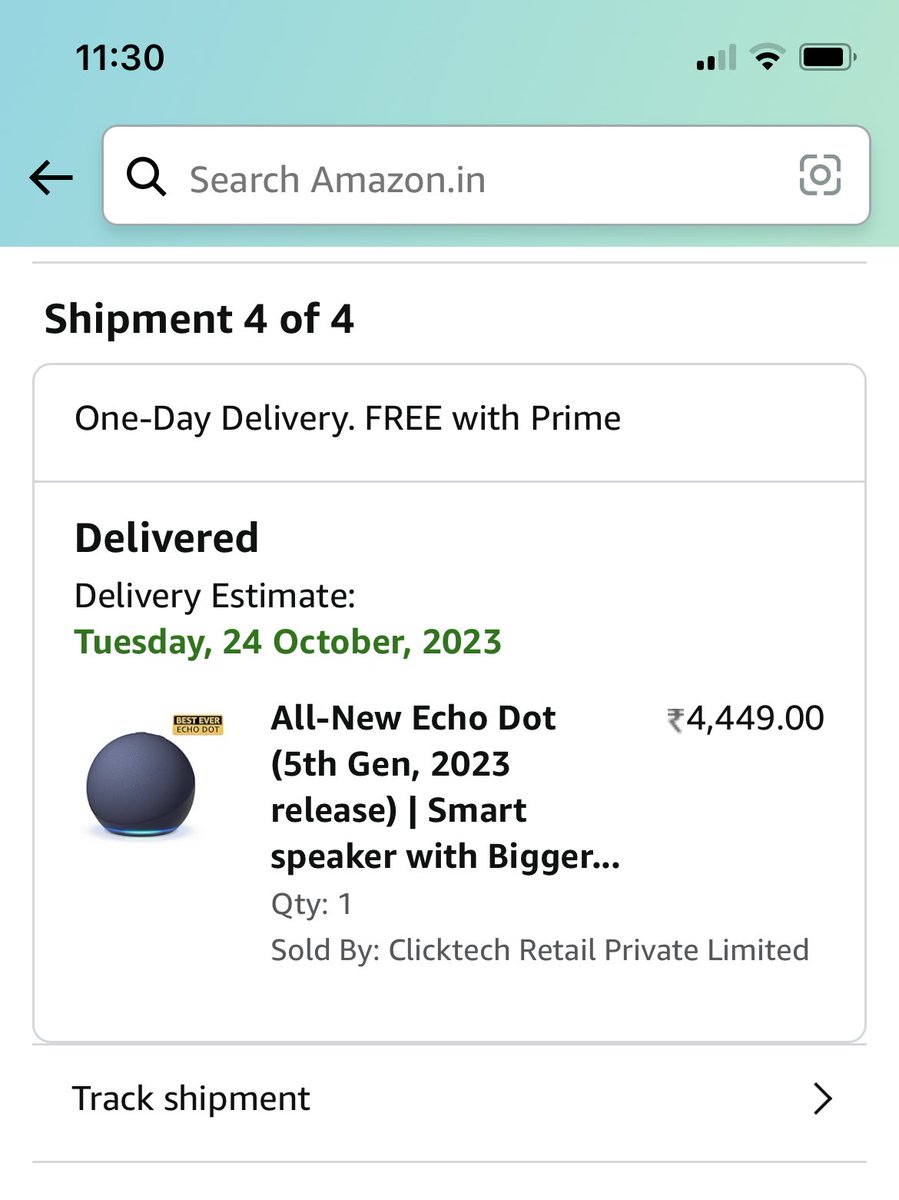 TheNehanium's tweet photo. @AmazonHelp The manufacturer is Amazon itself its your echo dot https://t.co/WBXnrSxG9d