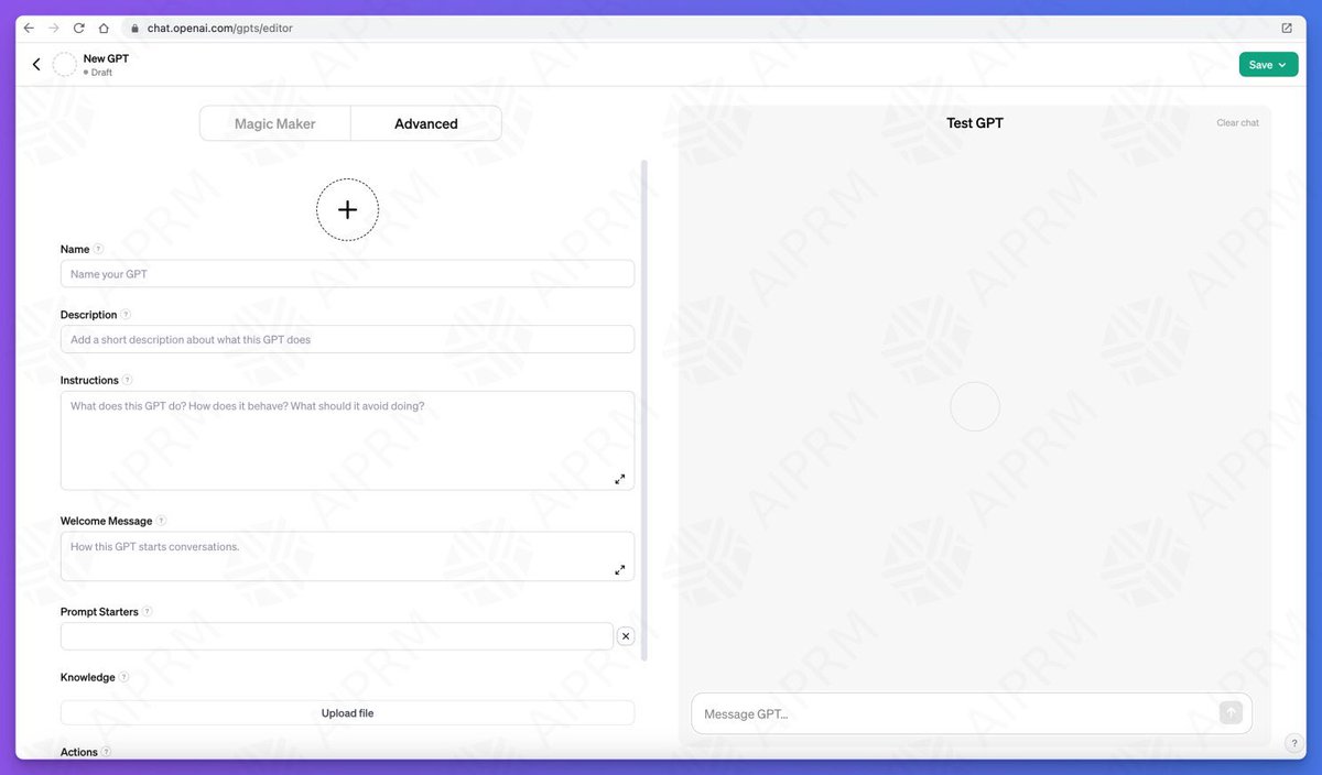 A new version of ChatGPT will allow you to create your own “bot” allowing you to:

Name it.
Share it.
Produce a simple welcome message.
Samples of useful prompts.
Upload related reference files.
Define plugins and actions like web browsing, DALL-E, code interpreter.