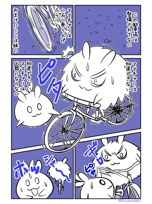 1287日目 ママチャリが凶器 