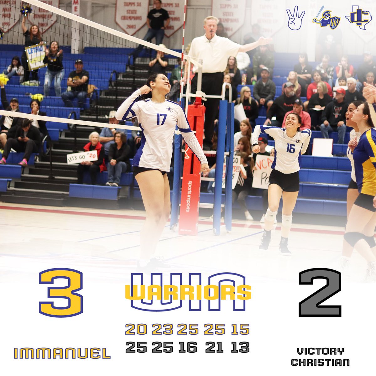 ICS Warrior Volleyball tweet media