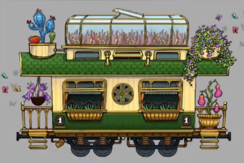 BasilAfton's tweet photo. @storygiantgames I would really, really like the Greenhouse train! https://t.co/nFFeM2fisW