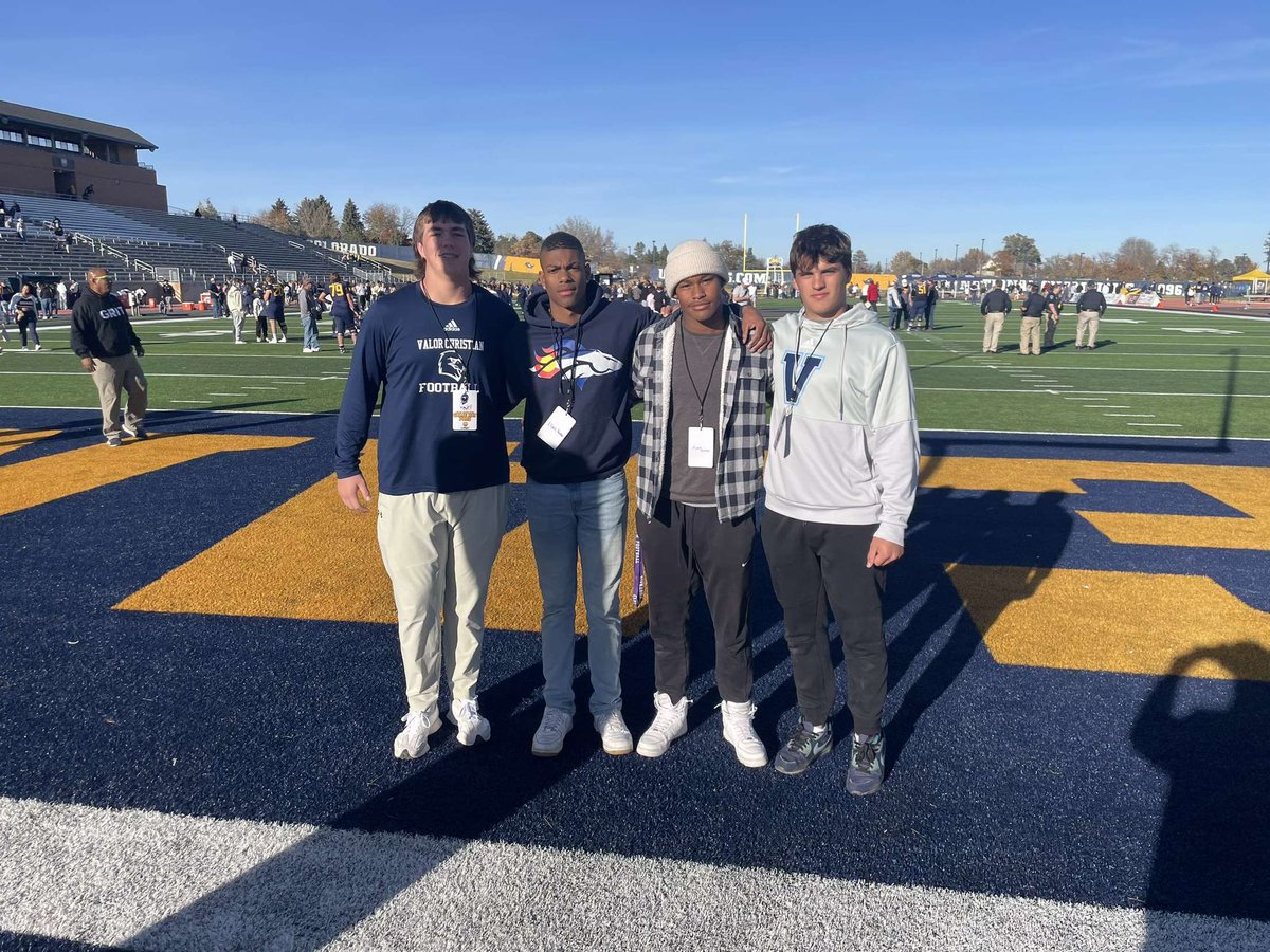 Had a great time at the @UNC_BearsFB game today. Thank you @CoachPazak and the rest of the staff for having me. @zachwilsonvalor @Moises4330 @KannonSmith99
